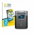 Front side of a product packaging with the brand logo BROTECT. Next to it is the device EcoFlow DELTA 2 shown with the corresp