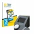 Front side of a product packaging with the brand logo BROTECT. Next to it is the device Motocaddy M7 Remote Electric Trolley s