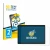Front side of a product packaging with the brand logo BROTECT. Next to it is the device Facetel Q6 shown with the correspondin