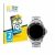 Front side of a product packaging with the brand logo BROTECT. Next to it is the device Withings ScanWatch Nova (42 mm) shown 