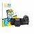 Front side of a product packaging with the brand logo BROTECT. Next to it is the device Nikon Z 8 (top plate display) shown wi