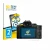 Front side of a product packaging with the brand logo BROTECT. Next to it is the device Panasonic Lumix DC-G100D shown with th