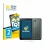 Front side of a product packaging with the brand logo BROTECT. Next to it is the device Samsung Galaxy Tab Active 5 (portrait)