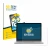 Front side of a product packaging with the brand logo BROTECT. Next to it is the device Microsoft Surface Laptop 6 15" shown w