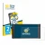 Front side of a product packaging with the brand logo BROTECT. Next to it is the device Portkeys PT6 shown with the correspond