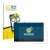 Front side of a product packaging with the brand logo BROTECT. Next to it is the device MSI Pro MP161 E2 shown with the corres