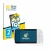Front side of a product packaging with the brand logo BROTECT. Next to it is the device Babysense MaxView-2CAM 5,5" shown with