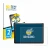 Front side of a product packaging with the brand logo BROTECT. Next to it is the device Wacom One S CTL-472-S shown with the c