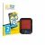 Front side of a product packaging with the brand logo BROTECT. Next to it is the device Garmin inReach Messenger Plus shown wi