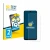 Front side of a product packaging with the brand logo BROTECT. Next to it is the device Xiaomi Poco C75 shown with the corresp