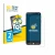 Front side of a product packaging with the brand logo BROTECT. Next to it is the device Brondi Amico Vero 4G shown with the co