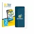 Front side of a product packaging with the brand logo BROTECT. Next to it is the device myPhone N23 Plus shown with the corres