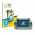 Front side of a product packaging with the brand logo BROTECT. Next to it is the device DJI RC Plus 2 shown with the correspon