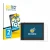 Front side of a product packaging with the brand logo BROTECT. Next to it is the device Jeep Compass Longitud (2018) shown wit