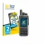 Front side of a product packaging with the brand logo BROTECT. Next to it is the device Radtel RT-880 shown with the correspon