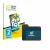 Front side of a product packaging with the brand logo BROTECT. Next to it is the device Naviter Omni shown with the correspond