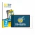 Front side of a product packaging with the brand logo BROTECT. Next to it is the device Doogee Tab G6 Plus shown with the corr