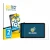 Front side of a product packaging with the brand logo BROTECT. Next to it is the device Viltrox DC-A1 2800 shown with the corr