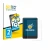 Front side of a product packaging with the brand logo BROTECT. Next to it is the device Amazon Kindle Colorsoft shown with the