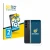 Front side of a product packaging with the brand logo BROTECT. Next to it is the device Samsung Galaxy S25 FE (Front+Camera) s