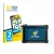 Front side of a product packaging with the brand logo BROTECT. Next to it is the device iCarsoft CR Eagle shown with the corre
