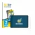 Front side of a product packaging with the brand logo BROTECT. Next to it is the device Xiaomi Poco Pad X1 shown with the corr