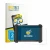 Front side of a product packaging with the brand logo BROTECT. Next to it is the device MUCAR 892BT shown with the correspondi