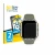 Front side of a product packaging with the brand logo BROTECT. Next to it is the device Blackview W80 Pro 1,91" shown with the