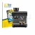 Front side of a product packaging with the brand logo BROTECT. Next to it is the device WMF Espresso Pro shown with the corres