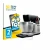 Front side of a product packaging with the brand logo BROTECT. Next to it is the device Bosch MUMS8Z shown with the correspond