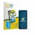 Front side of a product packaging with the brand logo BROTECT. Next to it is the device Xiaomi Redmi A3 Pro shown with the cor