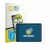 Front side of a product packaging with the brand logo BROTECT. Next to it is the device Oppo Pad 5 shown with the correspondin