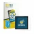 Front side of a product packaging with the brand logo BROTECT. Next to it is the device SONOFF NSPanel Pro Gen 2 shown with th