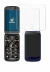 Image of the device Guwet G739 (Front+Back) with a wide variety of screen protectors.