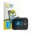 Front side of a product packaging with the brand logo BROTECT. Next to it is the device SkyRc Q100 Neo shown with the correspo