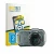 Front side of a product packaging with the brand logo BROTECT. Next to it is the device Ricoh Pentax WG-1000 (Lens) shown with