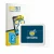 Front side of a product packaging with the brand logo BROTECT. Next to it is the device SwitchBot Meter Pro shown with the cor
