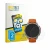 Front side of a product packaging with the brand logo BROTECT. Next to it is the device Garmin Fenix 9 Pro (47 mm) shown with 