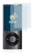 Image of the device Apple iPod nano 2009 (5th. Gen.) with a wide variety of screen protectors.