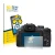 Front side of a product packaging with the brand logo BROTECT. Next to it is the device Panasonic Lumix DMC-FZ150 shown with t