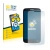 Front side of a product packaging with the brand logo BROTECT. Next to it is the device Alcatel One Touch Pop C7 7040E shown w