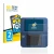 Front side of a product packaging with the brand logo BROTECT. Next to it is the device Nintendo New 3DS XL shown with the cor