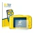 Front side of a product packaging with the brand logo BROTECT. Next to it is the device Nikon Coolpix S33 shown with the corre