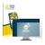 Front side of a product packaging with the brand logo BROTECT. Next to it is the device shown with the corresponding screen pr