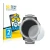 Front side of a product packaging with the brand logo BROTECT. Next to it is the device Garmin Fenix 3 Saphir shown with the c