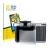 Front side of a product packaging with the brand logo BROTECT. Next to it is the device Hasselblad X1D-50c shown with the corr