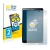 Front side of a product packaging with the brand logo BROTECT. Next to it is the device Samsung Galaxy Tab A 10.1 2016 shown w