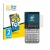 Front side of a product packaging with the brand logo BROTECT. Next to it is the device HP Prime shown with the corresponding 