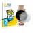 Front side of a product packaging with the brand logo BROTECT. Next to it is the device Fossil Q Wander shown with the corresp