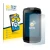 Front side of a product packaging with the brand logo BROTECT. Next to it is the device Crosscall Trekker M1 Core shown with t